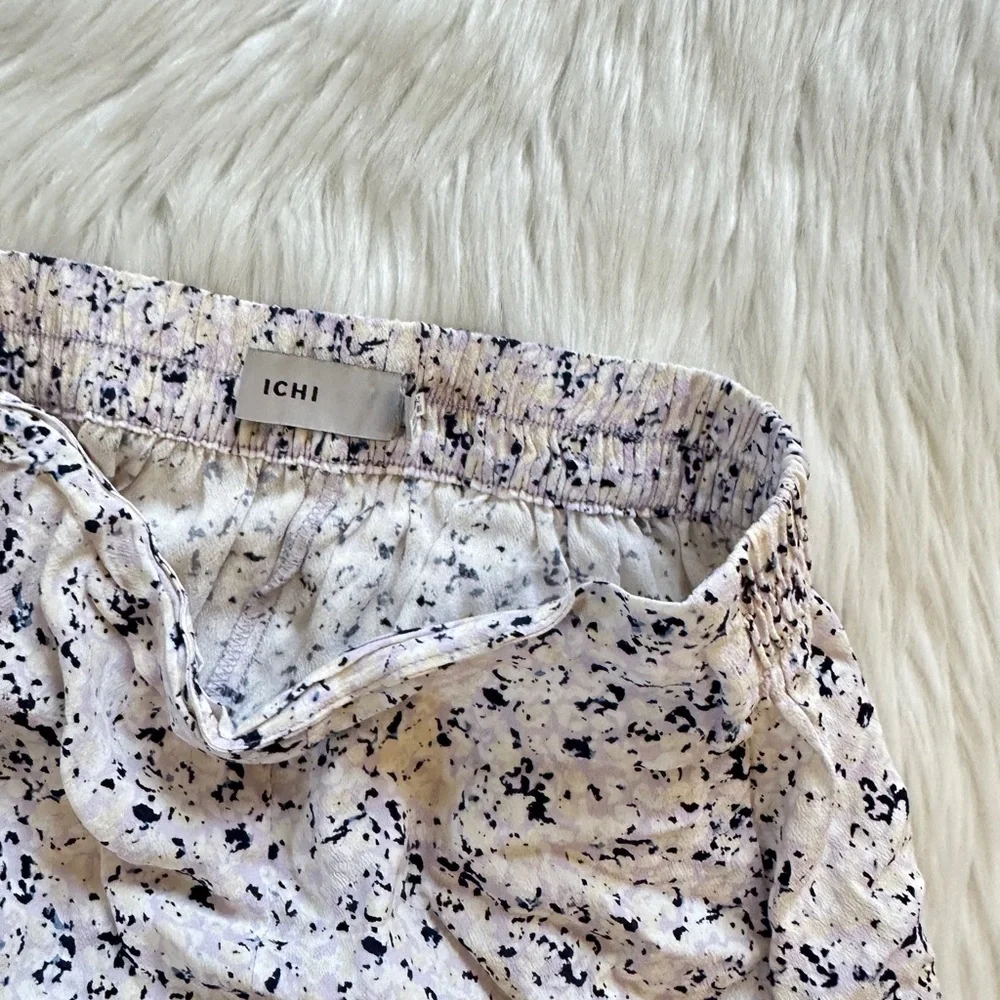 Rare ICHI Silk Floral Skirt - Picture 7 of 8
